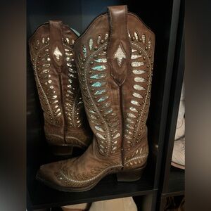 Corral women’s boots size 8, barely worn